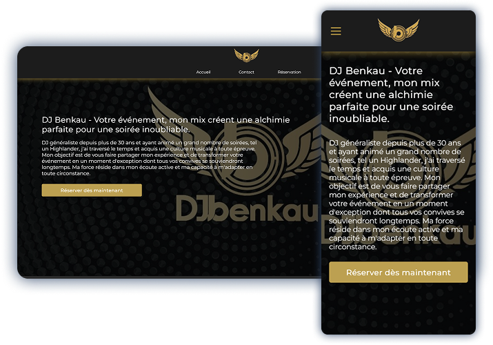 Aperçu du projet Dj Benkau