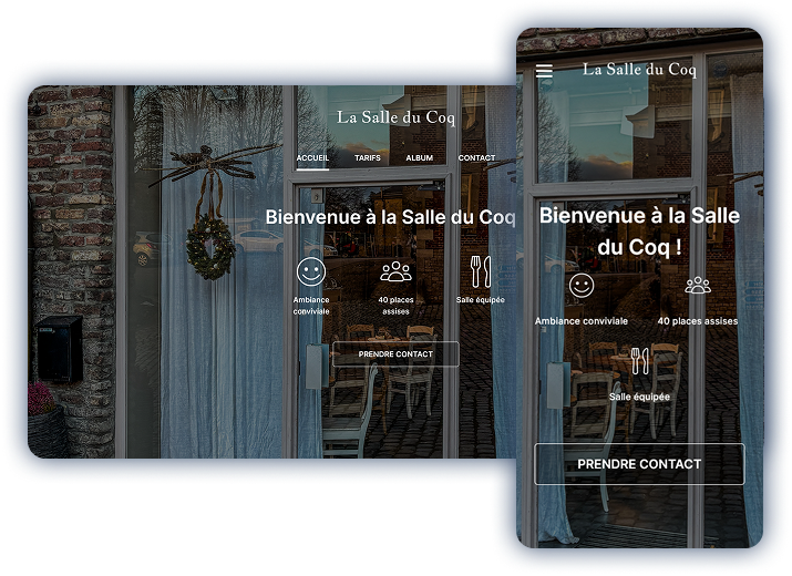 Aperçu du projet Salle du Coq